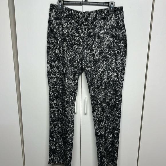 Calvin Klein High Rise Black & White Pants Vintage - Picture 1 of 12